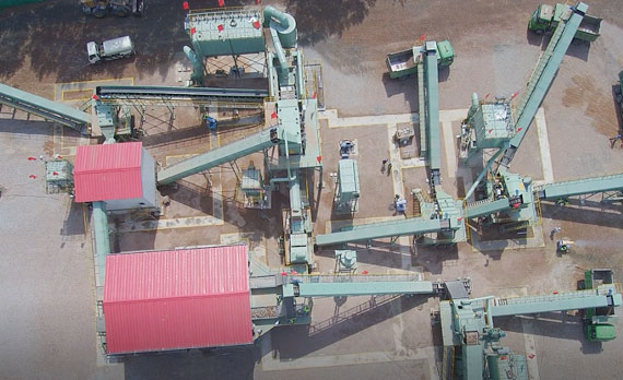 為您提供整套垃圾預處理設備及配套設備-建筑垃圾處理設備現場